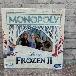 Disney Frozen II Monopoly Game Toy Hasbro Gaming New Sealed